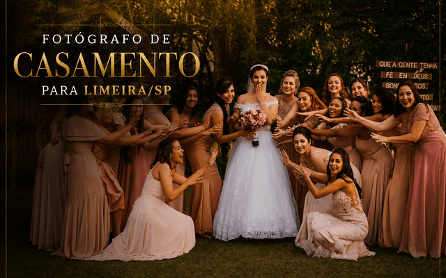 FOTÓGRAFO DE CASAMENTO para LIMEIRA/SP - Denis Silveira Fotografia