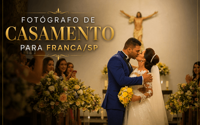 FOTÓGRAFO DE CASAMENTO para FRANCA/SP - Denis Silveira Fotografia