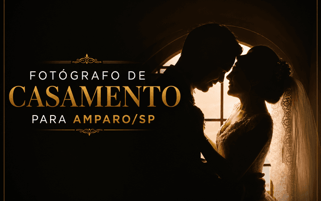FOTÓGRAFO DE CASAMENTO para Amparo/SP - Denis Silveira Fotografia