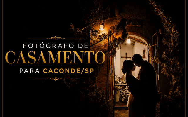 FOTÓGRAFO DE CASAMENTO para CACONDE/SP - Denis Silveira Fotografia