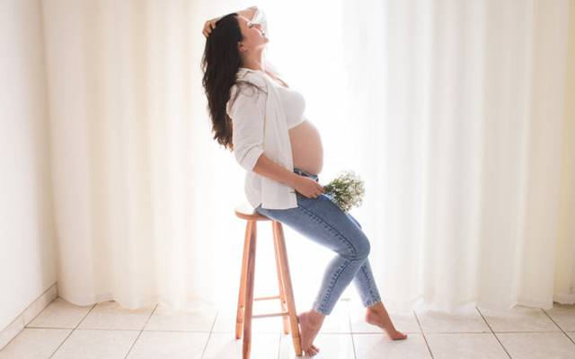 Rute à espera de Lara: o encanto da segunda gestação no nosso Shoot Day de Dia das Mães