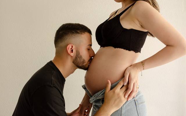 A importância do pai no ensaio gestante