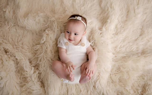 FOTO DE BEBÊ 5 MESES