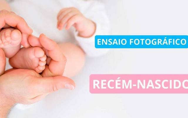 Ensaio Fotográfico Recém-Nascido