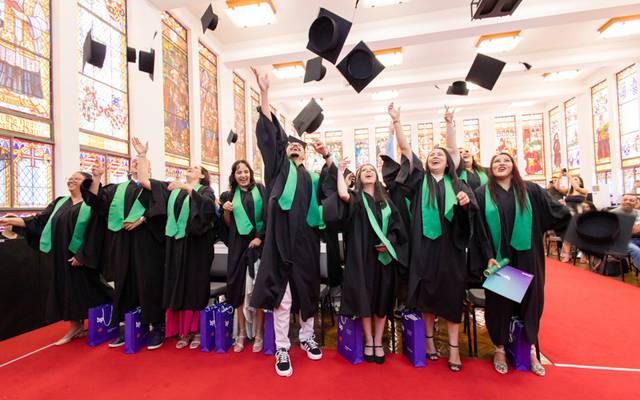 Fotografia de Formatura: Técnicos de Enfermagem da BP Ensino e Pesquisa