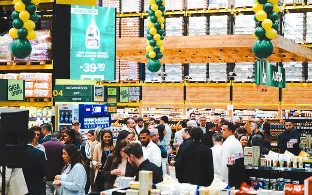 Cobertura fotográfica da inauguração do GIGA Atacado em Sorocaba