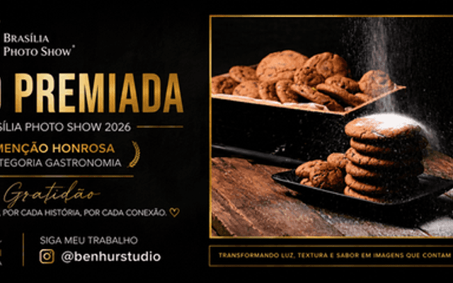 Fotógrafo Benhur de Santi conquista Menção Honrosa no Brasília Photo Show 2026