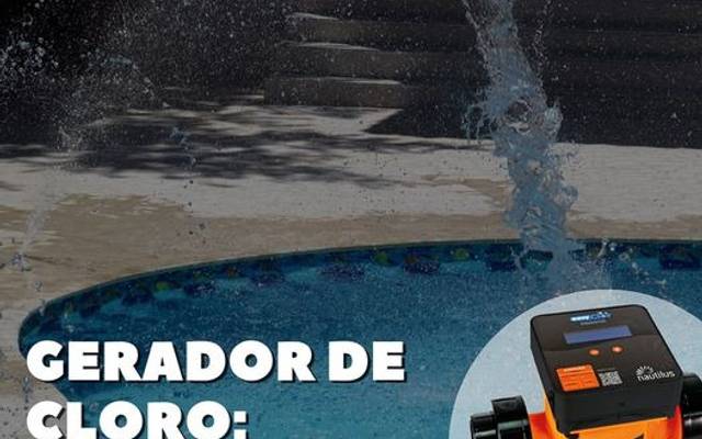 O gerador de cloro é um equipamento que produz cloro automaticamente a partir do sal adicionado à água.