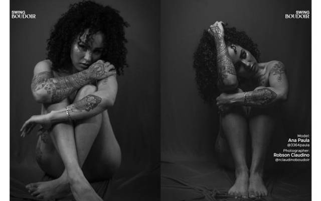 Foto publicada numa revista internacional