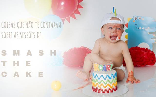 Coisas que não te contaram sobre as sessões de Smash the Cake