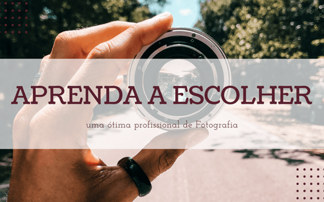 Cliente X O profissional de Fotografia