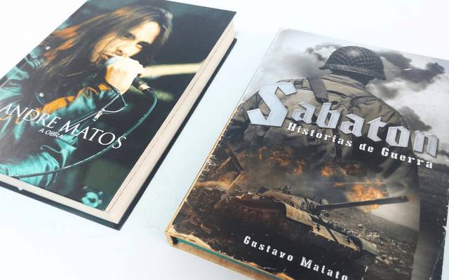 Gustavo Maiato: jornalista musical lança livros sobre Sabaton e Andre Matos