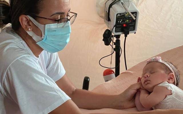 E quando o bebê demora a dormir no ensaio newborn?