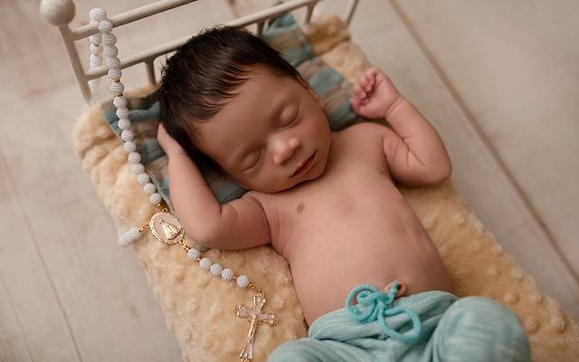 Ensaio newborn do Murilo com 15 dias