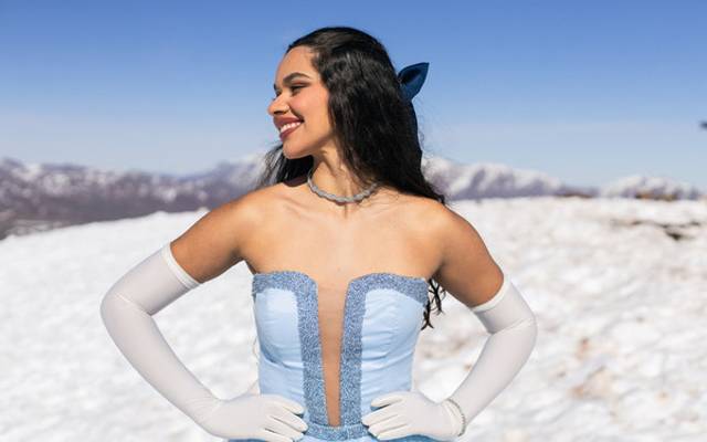 Ensaio de 15 anos na neve, no Chile
