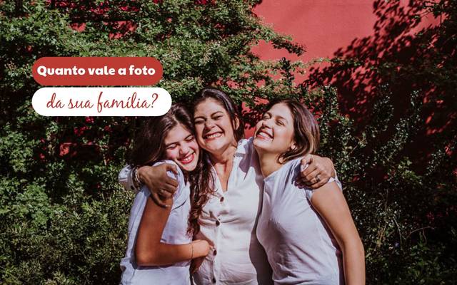 Quanto vale a fotografia da sua família?
