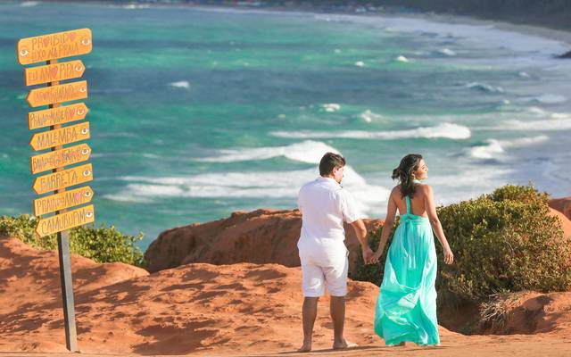 3 lugares em Pipa para fotos de casal