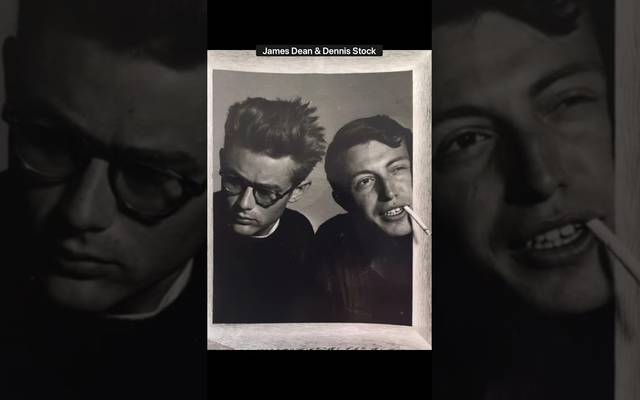 Um retrato de James Dean
