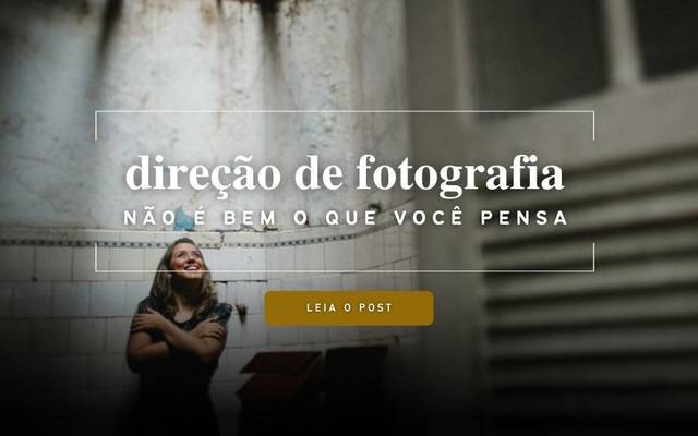 O que é Direção de Fotografia?