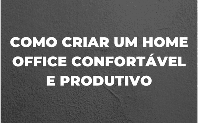 Seu home office pode estar sabotando sua produtividade