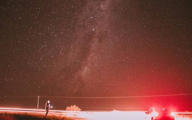 As aventuras de se fotografar a galáxia.