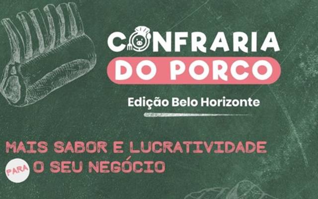 Divulgação: Projeto Confraria do Porco - Ed. Belo Horizonte
