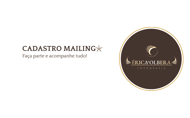 Faça parte do nosso mailing!