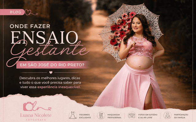 Onde fazer ensaio gestante em São José do Rio Preto?