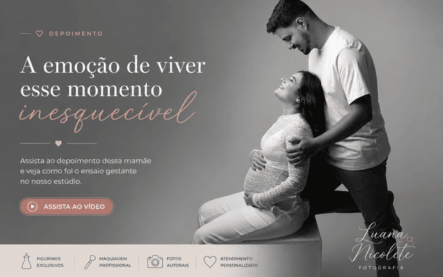 Como Foi a Experiência de um Ensaio Gestante? Veja o Depoimento de uma Mamãe