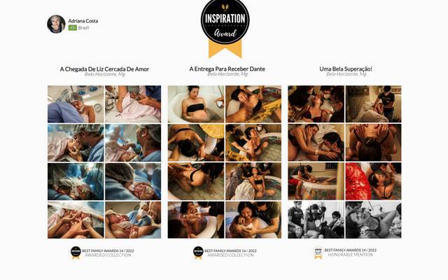 Mais 2 Histórias de Nascimento Premiadas e 1 com Menção Honrosa!