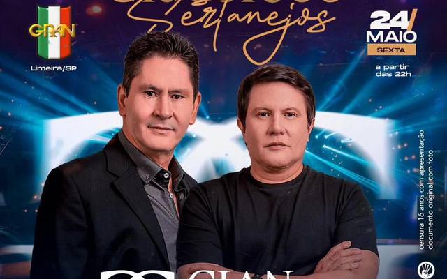 Clássicos Sertanejo com Gian e Giovani