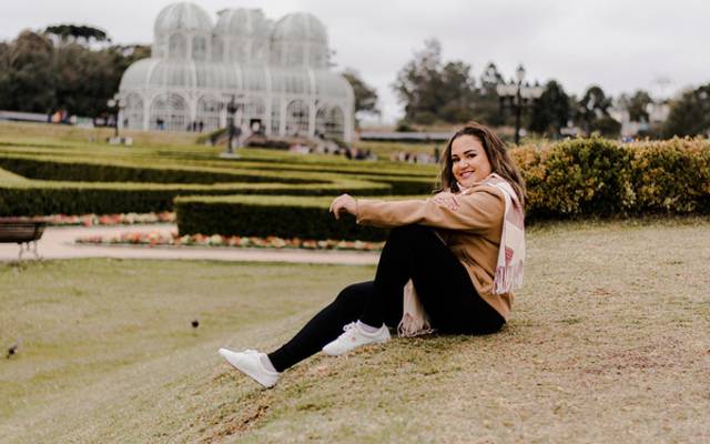 Dicas para fazer um ensaio feminino no Jardim Botânico de Curitiba!