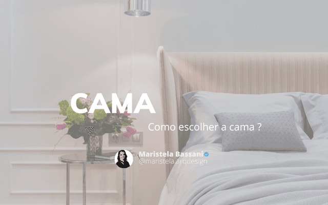 COMO ESCOLHER A CAMA IDEAL?