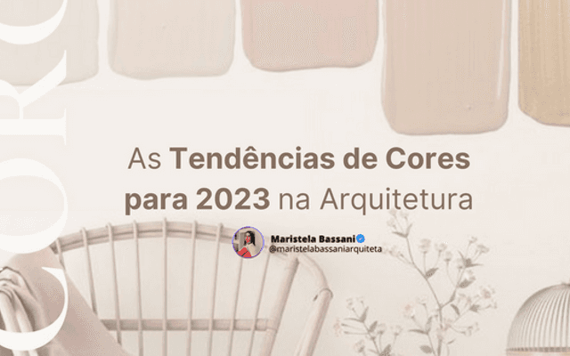 As Tendências de Cores para 2023 na Arquitetura