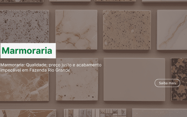 Marmoraria: Qualidade, preço justo e acabamento impecável em Fazenda Rio Grande