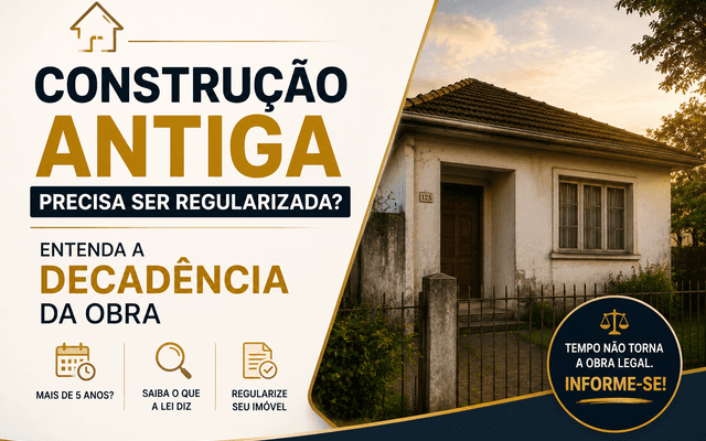 Construção antiga precisa ser regularizada? Entenda a decadência da obra