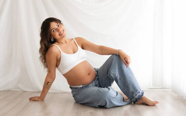 Sessão Fotográfica de Grávida em Guimarães