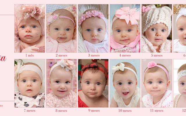 Eternizamos as fases distintas do seu bebê