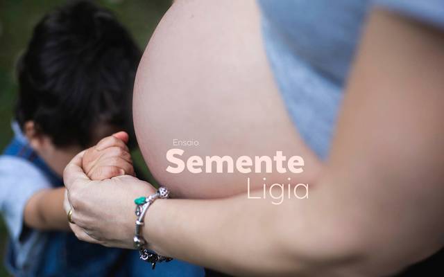 Ensaio gestante em Brasília - Ligia esperando Olga