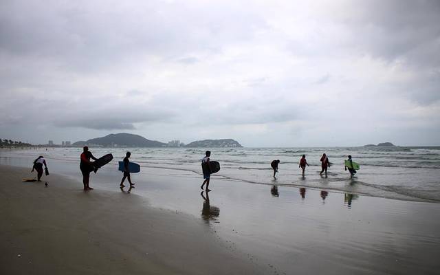 Fotografei o IBG, Instituto de Bodyboard do Guarujá