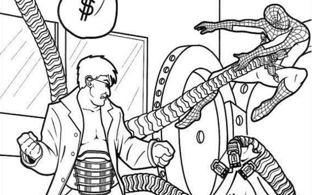 Spider-Man Coloring Pages for Kids – Unleash Their Superhero Imagination!
