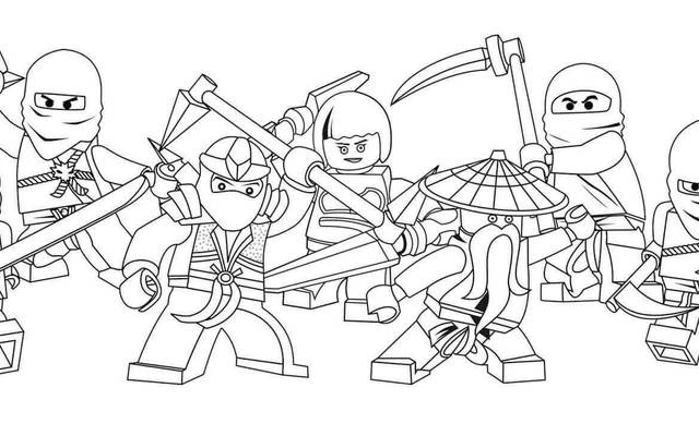  Unleash Your Inner Ninja with Lego Ninjago Coloring Pages  