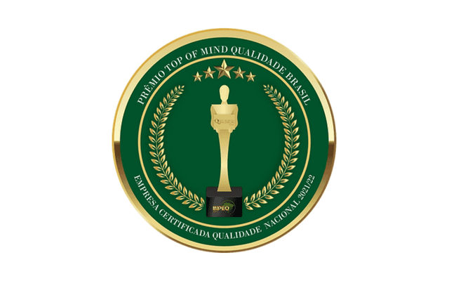 GANHADOR DO TOP OF MIND QUALIDADE BRASIL
