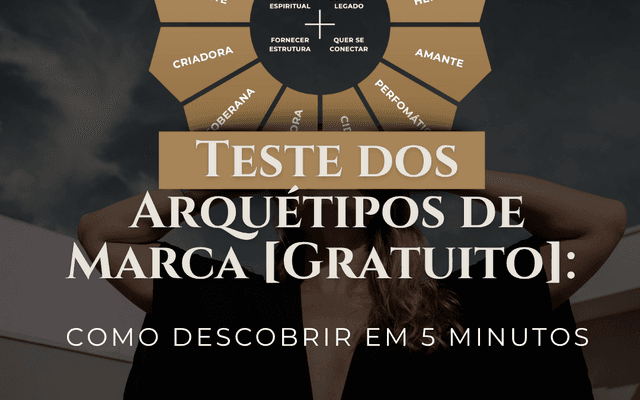 Teste dos Arquétipos de Marca [Gratuito]: Como Descobrir em 5 Minutos

