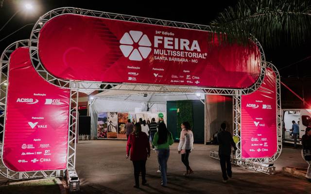 FEIRA MULTISSETORIAL EM SANTA BÁRBARA/MG REÚNE EMPRESÁRIOS DO MÉDIO PIRACICABA, BH E REGIÃO