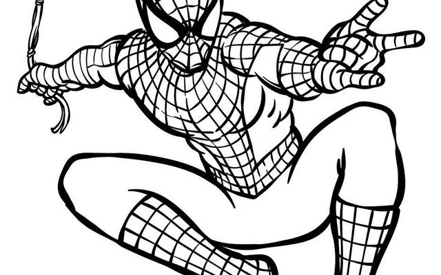 Spiderman Coloring Pages: Free Printable Sheets for Kids | YoColorin