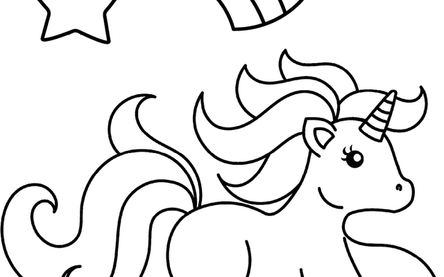 Ausmalbilder Einhörner: Kostenlose Vorlagen zum Ausdrucken