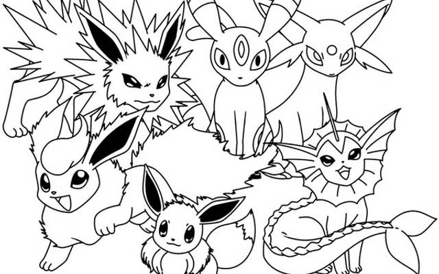 Ausmalbilder Pokemon: Kostenlose Malvorlagen für Kinder
