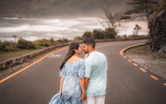  Ensaio Pre-Wedding na Estradinha de Grumari