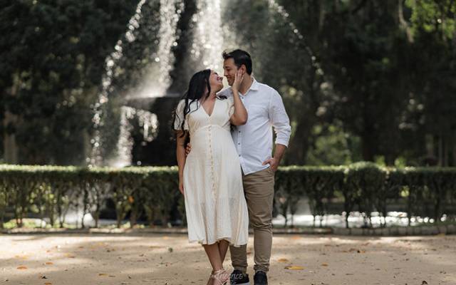 Ensaio Pré-Wedding no Jardim Botânico – Ana & Felipe